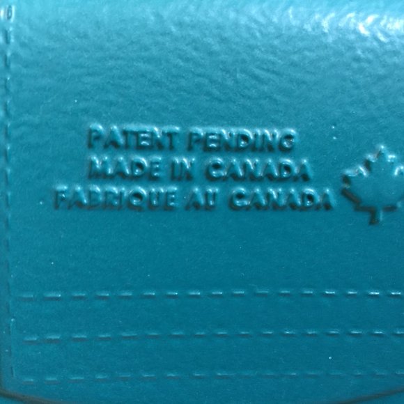 Great Bag Co. Designer Robert Verdi Rubber Tote Hand Bag Purse Aquamarin… - Picture 6 of 11